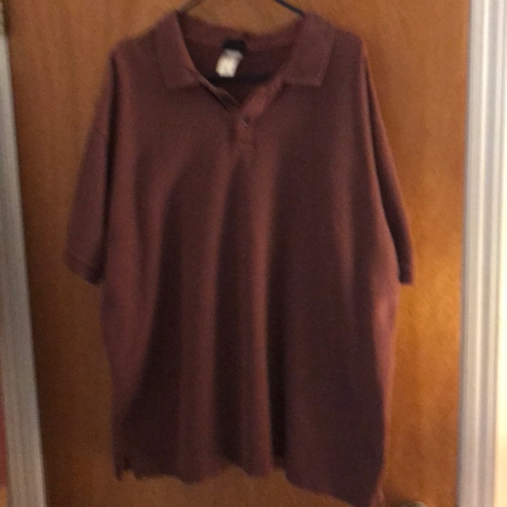 Men’s XXL Patagonia maroon short sleeve polo